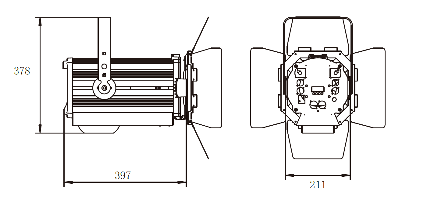 Fresnel 300 200 120 Nmz Dimensiones